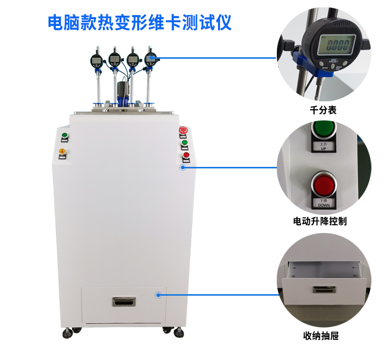 蕪湖市愛三迪電子科技有限公司訂購(gòu)HT-633-EL-4熱變形維卡軟化點(diǎn)試驗(yàn)機(jī)一臺(tái)